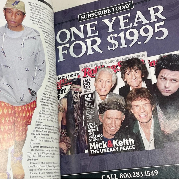 Rolling Stone Magazine August 2013 Jahar Tsarnaev Boston Bomber *Mint Condition* - Picture 7 of 8